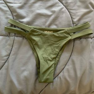 Midori Green Sophia bathing suit bottom.